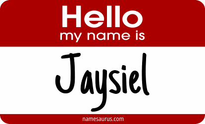 Hello my name is Jaysiel png download