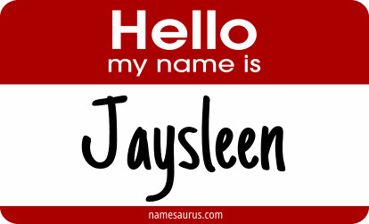 Hello my name is Jaysleen png download