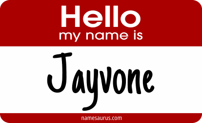 Hello my name is Jayvone png download