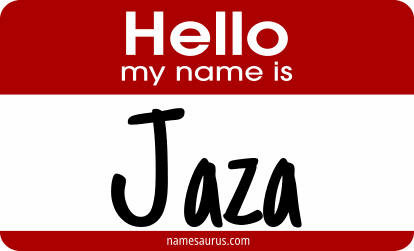 Hello my name is Jaza png download