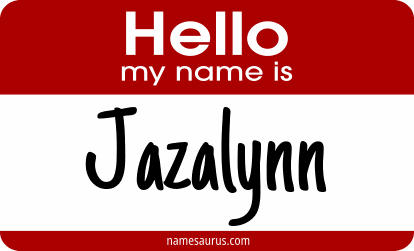Hello my name is Jazalynn png download