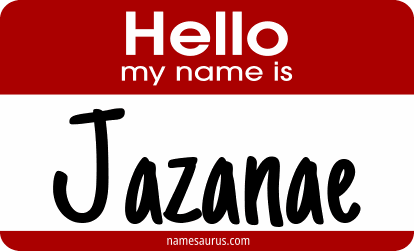 Hello my name is Jazanae png download