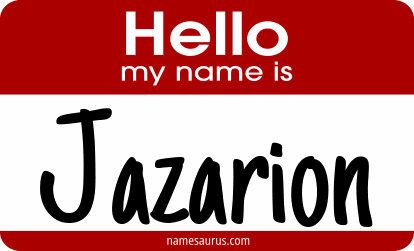 Hello my name is Jazarion png download