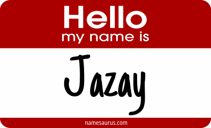 Hello my name is Jazay png download