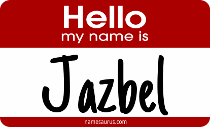 Hello my name is Jazbel png download
