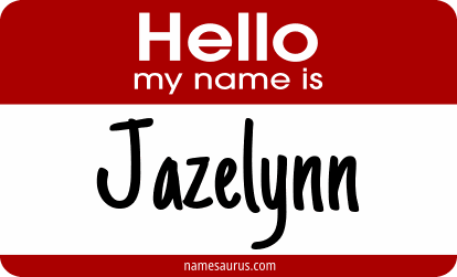 Hello my name is Jazelynn png download