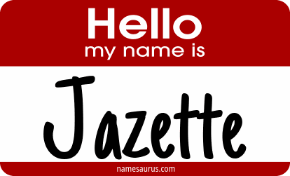 Hello my name is Jazette png download