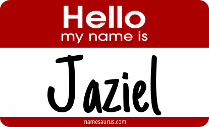 Hello my name is Jaziel png download