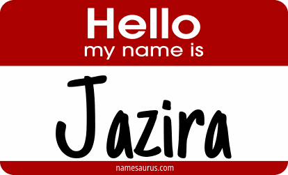 Hello my name is Jazira png download