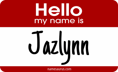 Hello my name is Jazlynn png download