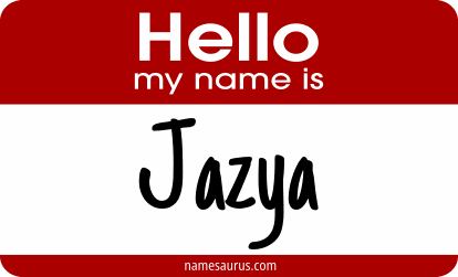 Hello my name is Jazya png download