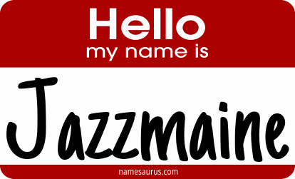 Hello my name is Jazzmaine png download