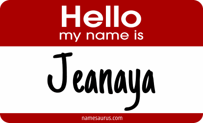 Hello my name is Jeanaya png download