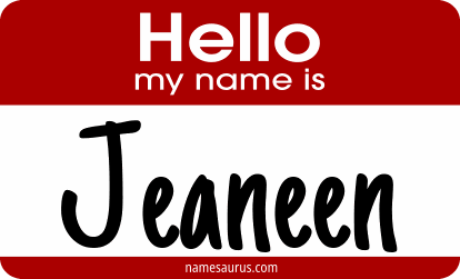 Hello my name is Jeaneen png download