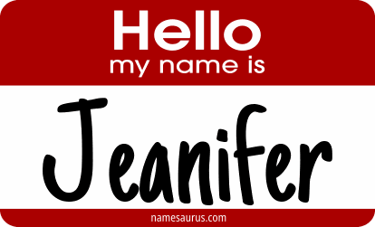 Hello my name is Jeanifer png download