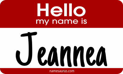 Hello my name is Jeannea png download