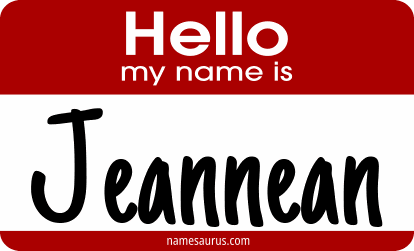 Hello my name is Jeannean png download