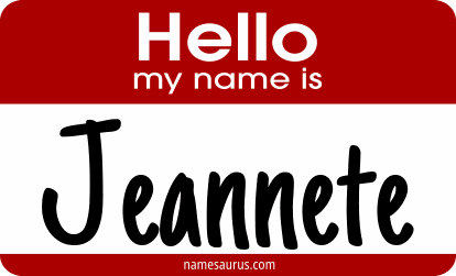 Hello my name is Jeannete png download
