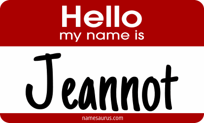 Hello my name is Jeannot png download