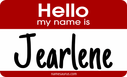 Hello my name is Jearlene png download
