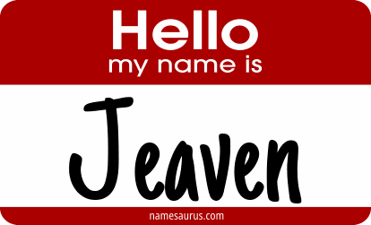 Hello my name is Jeaven png download