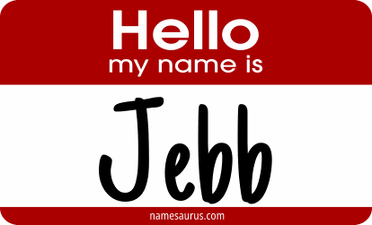 Hello my name is Jebb png download