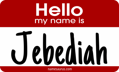Hello my name is Jebediah png download