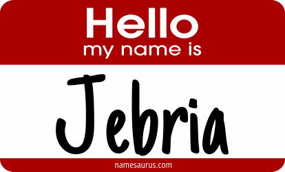 Hello my name is Jebria png download