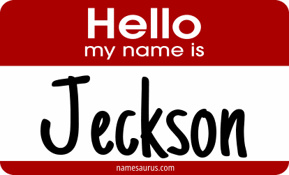 Hello my name is Jeckson png download