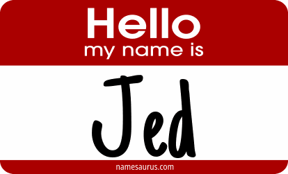 Hello my name is Jed png download