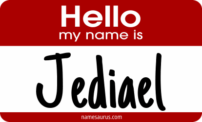 Hello my name is Jediael png download