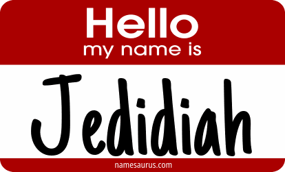 Hello my name is Jedidiah png download