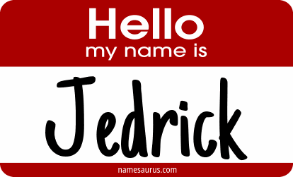 Hello my name is Jedrick png download