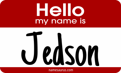 Hello my name is Jedson png download