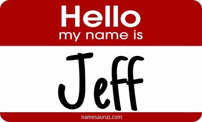 Hello my name is Jeff png download