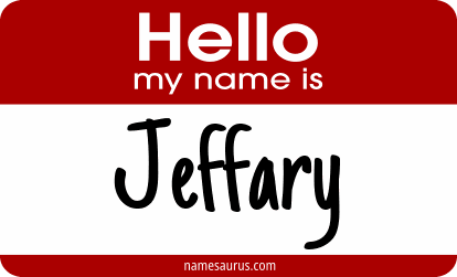 Hello my name is Jeffary png download