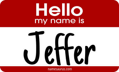 Hello my name is Jeffer png download