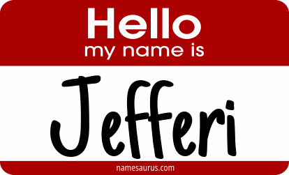 Hello my name is Jefferi png download