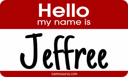 Hello my name is Jeffree png download