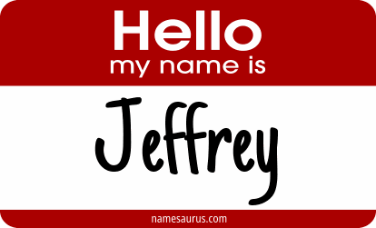 Hello my name is Jeffrey png download