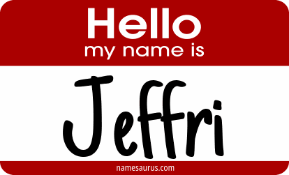 Hello my name is Jeffri png download