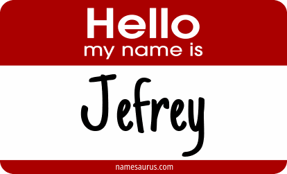Hello my name is Jefrey png download