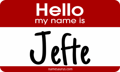 Hello my name is Jefte png download