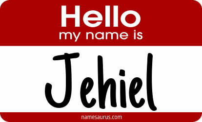 Hello my name is Jehiel png download