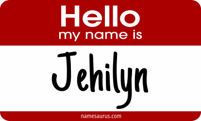 Hello my name is Jehilyn png download