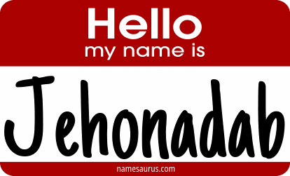 Hello my name is Jehonadab png download