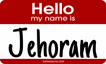 Hello my name is Jehoram png download