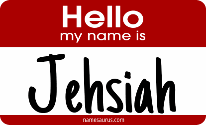 Hello my name is Jehsiah png download