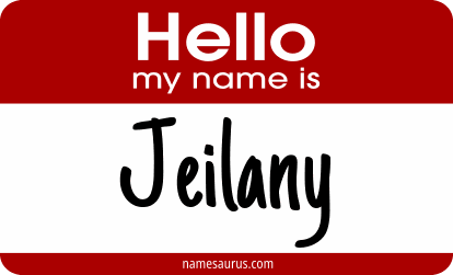 Hello my name is Jeilany png download