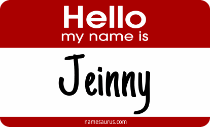 Hello my name is Jeinny png download